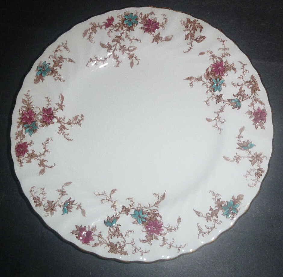 Minton Ancestral S-376  Bone China Made In England 7-3/4" Lunch Plate