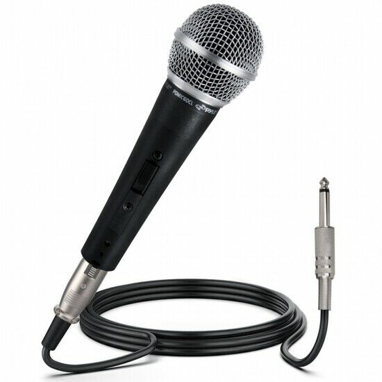 Pyle Pdmic59 Professional Dynamic Microphone, Unidirectional Handheld Mic