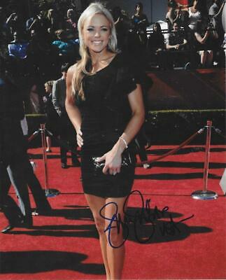 Jennie Finch Autographed 8x10 Photo Team Usa Sexy Red Carpet Photo Signed