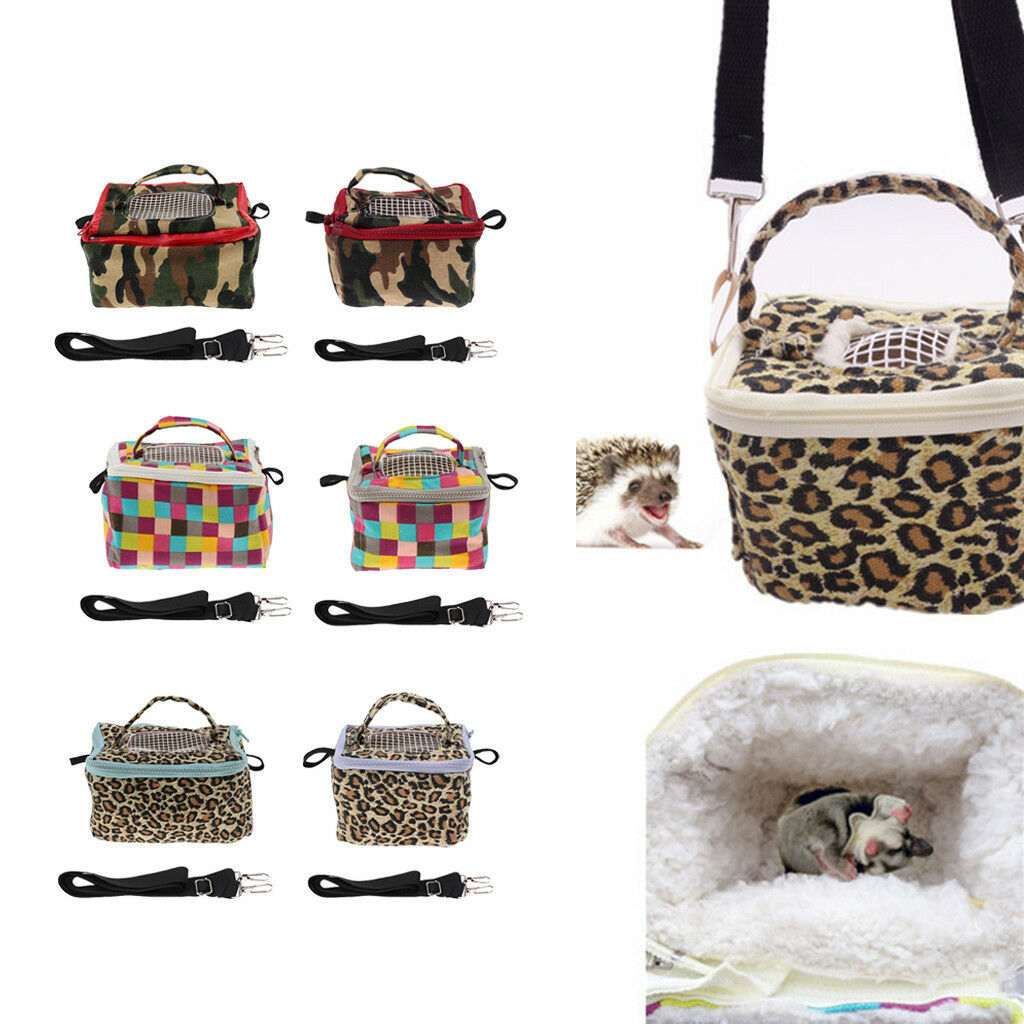 Portable Small Pet Breathable Carrier Bags Handbags For Hamster Sugar Glider