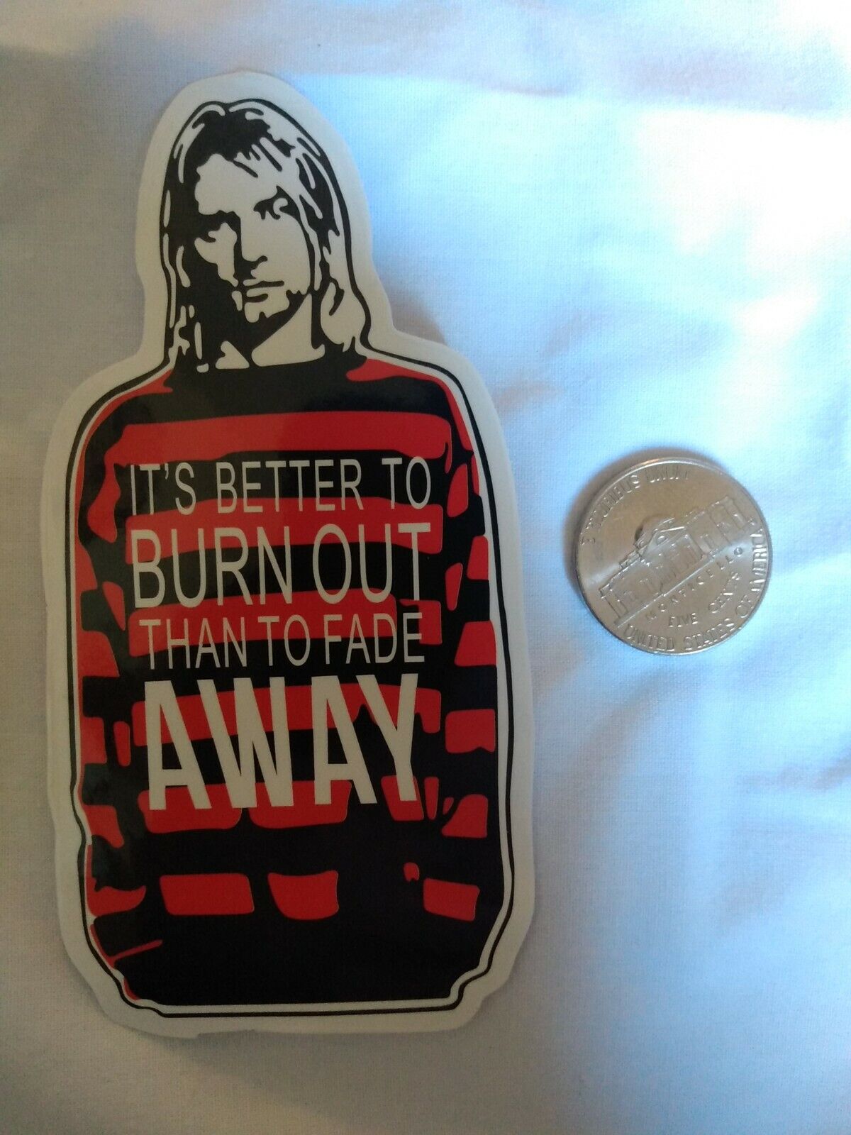 Kurt Cobain Decal Sticker Fast Free Shipping!