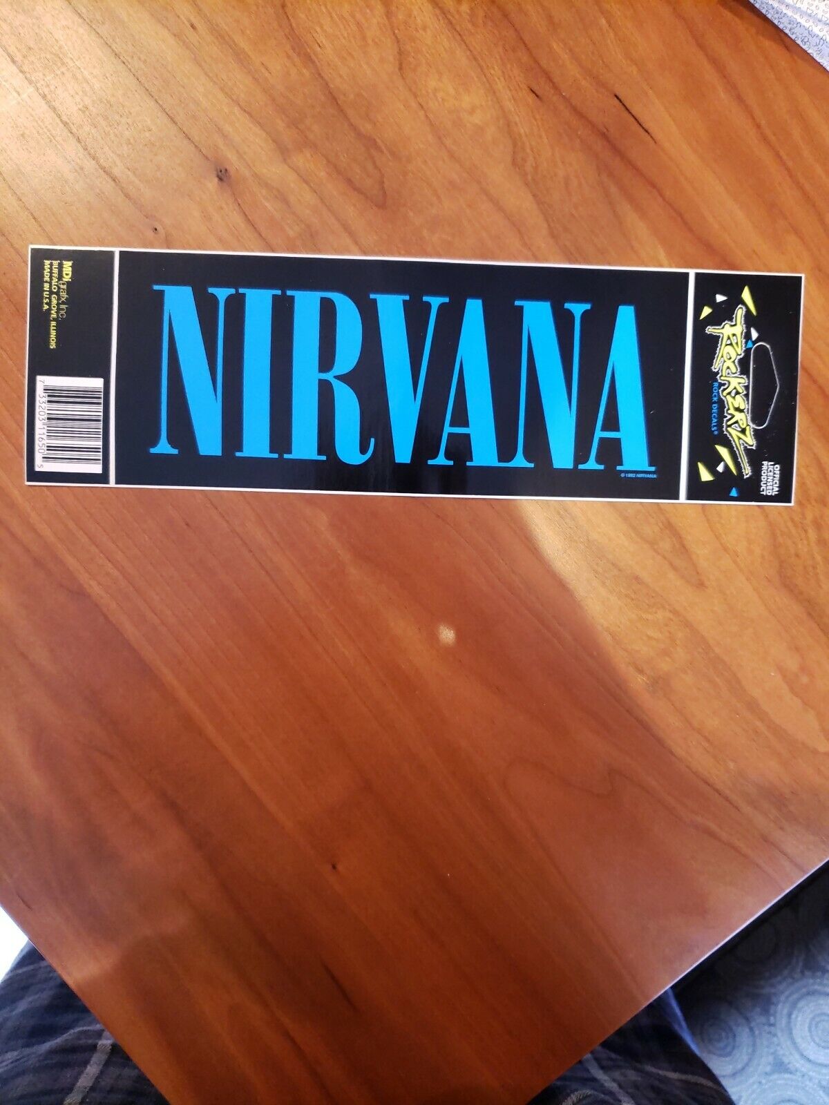 Nirvana Bumper Sticker Nos