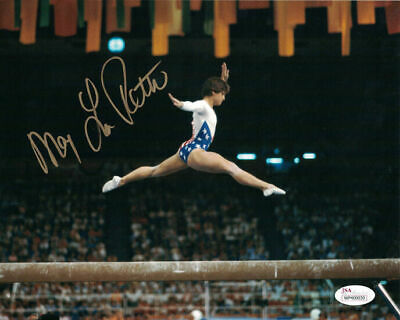 Mary Lou Retton Autographed/signed Usa Olympics 8x10 Photo Jsa 14514