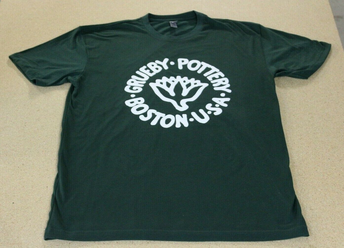 Grueby Pottery Boston Usa Next Level 100% Cotton T'shirt Tee Shirt Size Xxxlarge