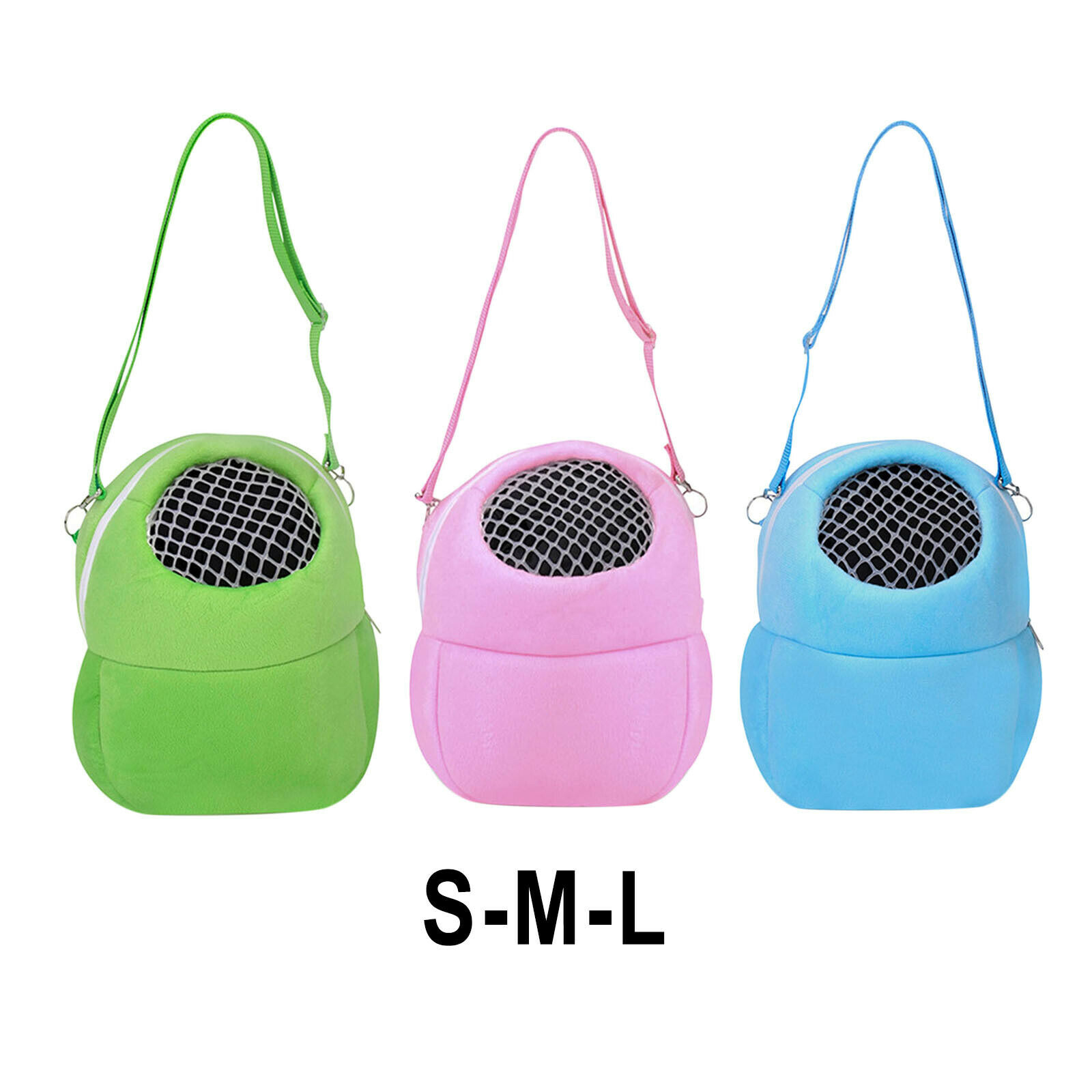 Travel Hamster Carrier Bag Pet Outgoing Bag Adjustable Shoulder Strap For